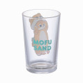 Japan Mofusand Mini Glass Tumbler - Bear Cat / Kuma Nyan - 4