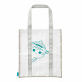 Japan Mofusand Clear Lattice Vinyl Tote Bag - Shark Cat / Same Nyan - 5