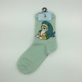 Japan Mofusand Crew Socks - Shark Cat / Same Nyan - 4