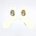 Japan Mofusand Crew Socks - Bee Cat / Hachinyan - 1