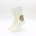 Japan Mofusand Crew Socks - Bee Cat / Hachinyan - 2