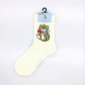 Japan Mofusand Crew Socks - Bee Cat / Hachinyan - 4