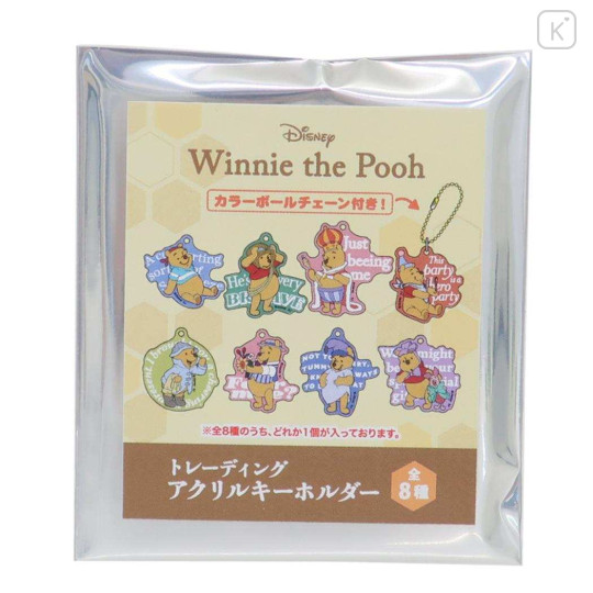 Japan Disney Secret Acrylic Keychain - Winnie the Pooh / Stories Blind Box - 1