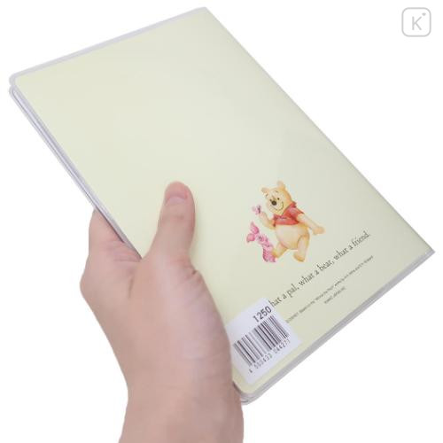 Japan Disney B6 Planner Monthly Schedule Book - 2025 Winnie the Pooh & Friends : Light Yellow - 2