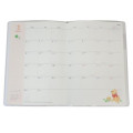 Japan Disney B6 Planner Monthly Schedule Book - 2025 Winnie the Pooh & Friends : Light Yellow - 3