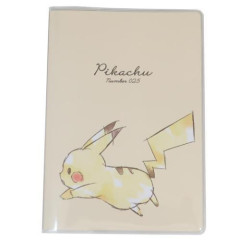 Japan Pokemon B6 Planner Monthly Schedule Book - 2025 Pikachu / Light Orange