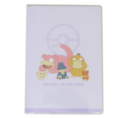 Japan Pokemon B6 Planner Monthly Schedule Book - 2025 Characters / Light Purple