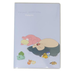 Japan Pokemon B6 Planner Monthly Schedule Book - 2025 Characters / Light Blue