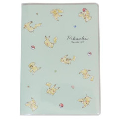 Japan Pokemon B6 Planner Monthly Schedule Book - 2025 Pikachu / Light Green