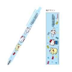 Japan Sanrio Metacil Light Knock Pencil - Characters / Hello Kitty 50th Anniversary Blue