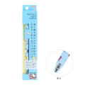 Japan Sanrio Metacil Light Knock Pencil - Characters / Hello Kitty 50th Anniversary Blue - 2