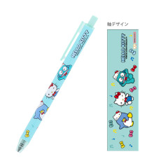 Japan Sanrio Metacil Light Knock Pencil - Characters / Hello Kitty 50th Anniversary Green