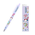 Japan Sanrio Metacil Light Knock Pencil - Characters / Hello Kitty 50th Anniversary Purple - 1