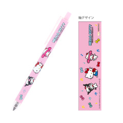 Japan Sanrio Metacil Light Knock Pencil - Characters / Hello Kitty 50th Anniversary Pink