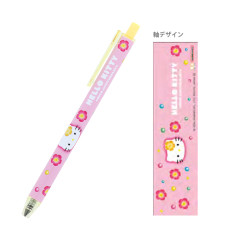 Japan Sanrio Metacil Light Knock Pencil - Hello Kitty 50th Anniversary Pink