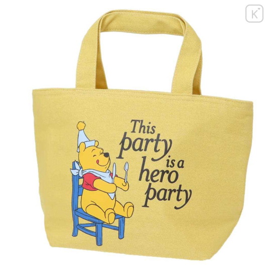 Japan Disney Insulated Cooler Bag - Winnie the Pooh / Stories Hero Party - 1