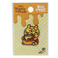 Japan Disney Embroidery Iron-on Applique Patch - Pooh / Honey Face
