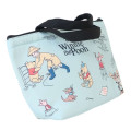 Japan Disney Insulated Cooler Bag - Winnie the Pooh / Blue - 2