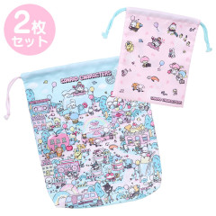 Japan Sanrio Original Drawstring Purse 2pcs - Fantasy Trip