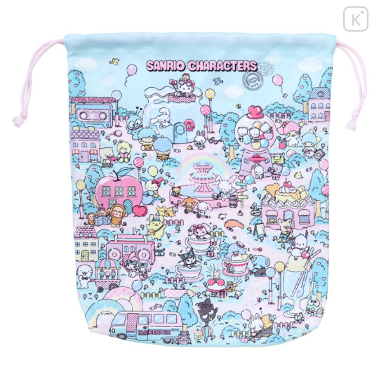 Japan Sanrio Original Drawstring Purse 2pcs - Fantasy Trip - 3