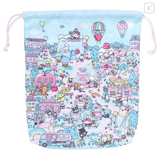 Japan Sanrio Original Drawstring Purse 2pcs - Fantasy Trip - 4