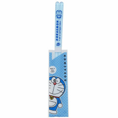 Japan Doraemon Clear Chopsticks 23cm - Doraemon