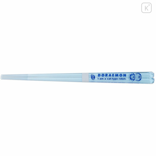 Japan Doraemon Clear Chopsticks 23cm - Doraemon - 2