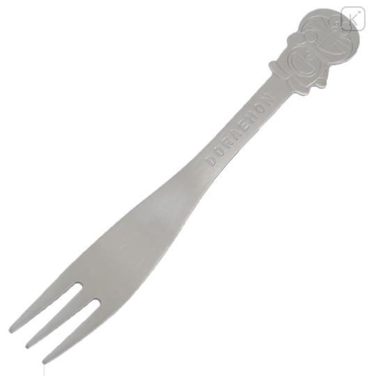 Japan Doraemon Stainless Steel Fork (M) - Doraemon / Smile - 1