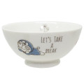 Japan Doraemon Porcelain Rice Bowl - Take A Break - 1