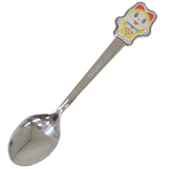 Japan Doraemon Stainless Steel Spoon (M) - Dorami / Hi