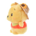 Japan Disney Store Urupocha-chan Plush - Winnie The Pooh & Straw Hat - 2