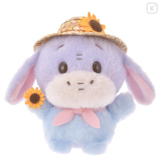 Japan Disney Store Urupocha-chan Plush - Eeyore & Straw Hat - 1