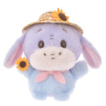 Japan Disney Store Urupocha-chan Plush - Eeyore & Straw Hat - 1