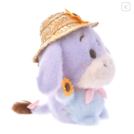 Japan Disney Store Urupocha-chan Plush - Eeyore & Straw Hat - 3