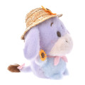 Japan Disney Store Urupocha-chan Plush - Eeyore & Straw Hat - 3