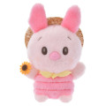 Japan Disney Store Urupocha-chan Plush - Piglet & Straw Hat - 1