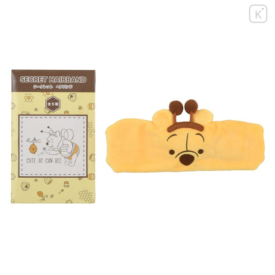 Japan Disney Store Secret Hair Turban - Winnie The Pooh : Bee Blind Box - 4