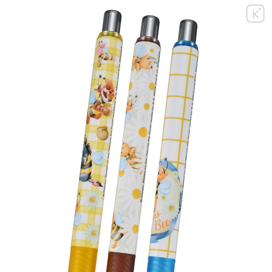 Japan Disney Store EnerGel Gel Pen 3pcs Set - Pooh & Friends / Bee Honey Day - 5