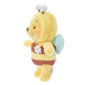 Japan Disney Store Fluffy Plush Keychain - Pooh / Bee Honey Day - 2