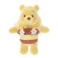 Japan Disney Store Fluffy Plush Keychain - Pooh / Bee Honey Day - 5