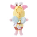 Japan Disney Store Fluffy Plush Keychain - Piglet / Bee Honey Day - 4