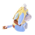 Japan Disney Store Fluffy Plush Keychain - Eeyore / Bee Honey Day - 3