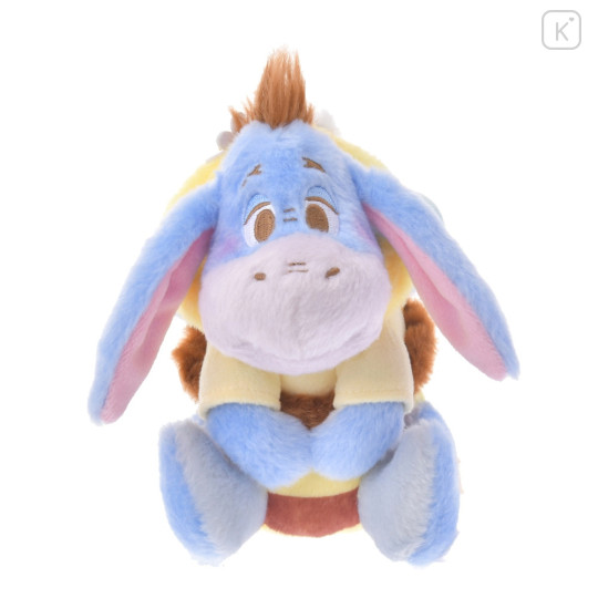 Japan Disney Store Fluffy Plush Keychain - Eeyore / Bee Honey Day - 5