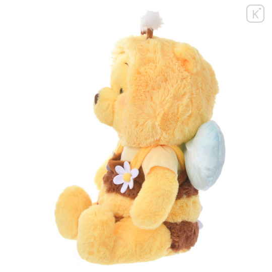 Japan Disney Store Fluffy Plush (M) - Pooh / Bee Honey Day - 2