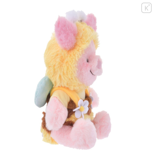 Japan Disney Store Fluffy Plush - Piglet / Bee Honey Day - 3