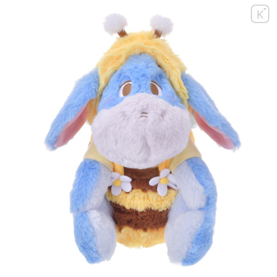 Japan Disney Store Fluffy Plush - Eeyore / Bee Honey Day - 1