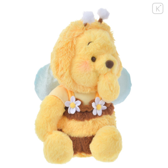 Japan Disney Store Fluffy Plush (S) - Pooh / Bee Honey Day - 2