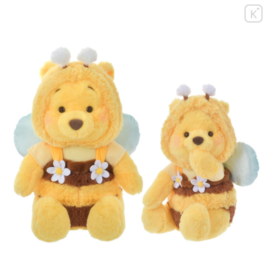 Japan Disney Store Fluffy Plush (S) - Pooh / Bee Honey Day - 6