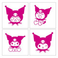 Japan Sanrio Mini Stamp - Kuromi - 6