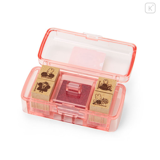 Japan Sanrio Mini Stamp - Marron Cream - 2